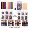1SET Magic Witch Tool Kit Dried Flower Witchcraft Supplies Great Gifts Vanilla Candle Set For Spells Rituals Witchcraft Practice - Imagen 2