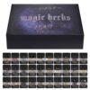 30 Dried Herb Witchcraft Herbs Kit Witchcraft Supplies Crystal Spoon Herb Kit For Wiccan Rituals Magical Spells