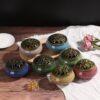 Alloy Incense Burner Stick Holder Buddhism Lotus Line Incense plate Sandalwood Coil Base Temples Yoga Studios Home Decoration1X