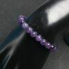 Amethyst Beads Bracelet For Women Natural Stone 8mm Tiger Eye Moonstone Braid Adjustable Men Bracelet Healing Yoga Jewelry Gift - Imagen 2