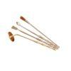 Brass Incense Seal Tools Set Incense Ash Press Powder Incense Supplies Shovel/Press /Spoon/Brush - Imagen 6