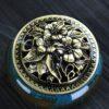 Incense Burner with Lid Hollow Top Censer Holder Heat Resistance Incense Tower Ice Crack Pattern Peaceful Mind Censer Burner - Imagen 5
