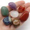 Natural Crystal Chakras Kit Amethyst Stone Healing Meditation Reiki 7 Chakra Yoga Stone Set Collection Gifts Necklace Spiritual - Imagen 2