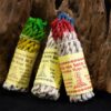 Nepal Handmade Herbal Rope 25 Bundle White Sage Buddha Incense String for Home Bedroom Temple Meditation Herbs