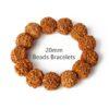 Original 20mm Vajra Bodhi Bracelets Men Nature Rudraksha Meditation Bead Bracelets for Women Prayer Tibetan Buddhism Jewelry New - Imagen 2