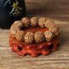 Original 20mm Vajra Bodhi Bracelets Men Nature Rudraksha Meditation Bead Bracelets for Women Prayer Tibetan Buddhism Jewelry New - Imagen 5