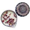 Scented Candles Jar Vintage Flower Candle Jars Soy Wax Fragrance Candle Wedding Birthday Gift Home Festival Eid al-Ad Decoration